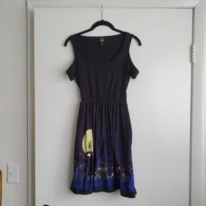 Off the shoulder Nightmare Before Christmas dress